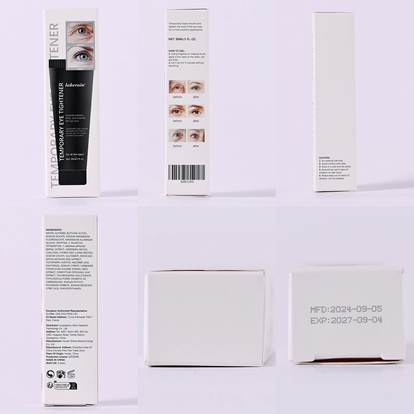 Instant Eye Tightening Cream for Dark Circles