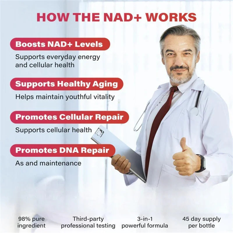 VitalNAD NAD+ Liquid Energy & Antioxidant Supplement
